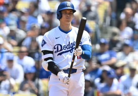 大谷翔平 大ブーイングを浴びながらも3試合連続安打を記録。ドジャースは1対10の大敗