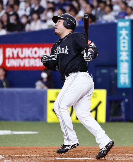 【ソフトバンク】山川穂高、単独トップ14号「プラスに向いてくることを信じて」６戦ぶりアーチ