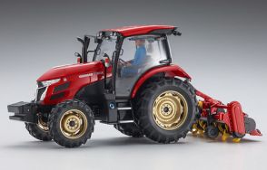 ハセガワ、ロータリーを装着した農作業用「ヤンマー トラクター」プラモデル再販分を本日発売