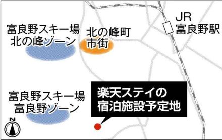 楽天グループ、富良野に宿泊施設　北海道初進出　25年にも着工