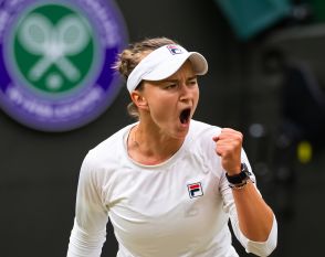 ‘21年全仏オープン女王クレチコバ、ウィンブルドンで初の4強、オスタペンコにストレート勝ち＜女子テニス＞