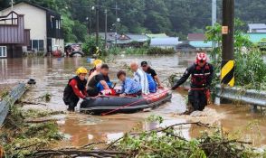 韓国忠清・南部で大雨、６人死亡・行方不明
