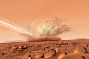 火星ではほぼ毎日8mのクレーターができている　新たな天体衝突率の推計結果