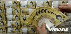 税収不足の韓国政府、韓銀から借りた資金91兆ウォン超