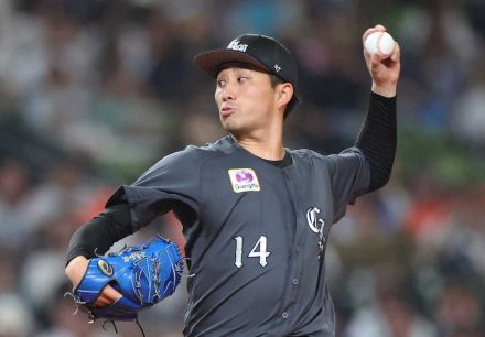 ロッテ・小島和哉　あす12日オリックス戦先発　「しっかりいい流れつくる」