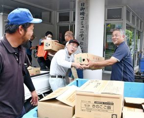 県道崩落で孤立続く日御碕地区　片側交互通行できる仮設道路設置へ　島根県出雲市