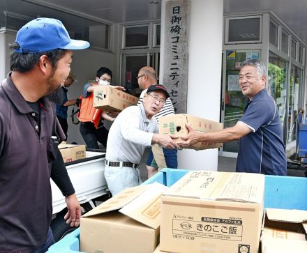 県道崩落で孤立続く日御碕地区　片側交互通行できる仮設道路設置へ　島根県出雲市