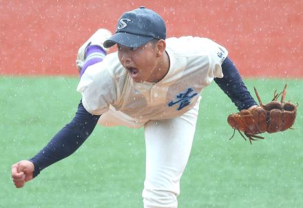 公立の星・菅が初戦突破　プロ注目右腕の岩瀬将が雨中の１失点完投／神奈川大会