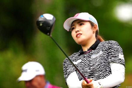 古江彩佳「良い集中」で1打差4位発進　渋野日向子、笹生優花ら52位