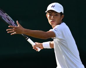 本田尚也 ウィンブルドンJrで8強入り、3試合連続フルセットを勝ち抜く＜男子テニス＞