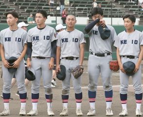 「高校野球はボウズがカッコいい」慶応の「イッキュウさん」酒井が３安打　部員１０４人で唯一丸刈り