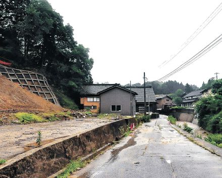 再び犠牲出さないで　南砺・砂子谷の土砂崩れ、１３日で１年