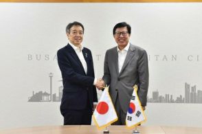 韓国・釜山市長　駐韓日本大使と面会＝相互交流活性化で一致
