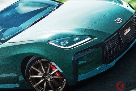トヨタ“新型スポーツコンパクト”「GR86」公開！ オシャな「グリーン外装×ブラウン内装」仕様も登場！ 走行性能も強化の「快速クーペ」発売へ