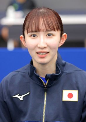 早田ひな　卓球初めて２０年目「パリの地で格好いいアスリートになりたい」…混合ダブルスから３種目制覇へ