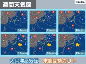 来週は西・東日本で厳しい暑さ戻る　続々と梅雨明けか　梅雨明け直後は熱中症リスク高