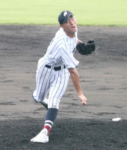 【高校野球】最速１４８キロ右腕の我孫子二階堂・神谷虎之介が高校通算３８号となる２ラン放つもサヨナラ負け