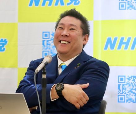 立花孝志氏 ポスター掲示場ジャック収支明かす 供託金7200万円に対し収入550万円 赤字も「非常にいい効果」