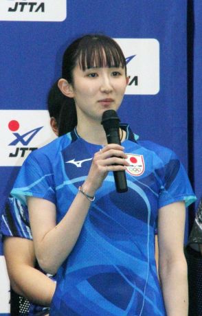 早田ひな、パリ五輪イヤーをメモリアルな1年に　「卓球人生を振り返った時に、すごく印象に残るのが24歳」