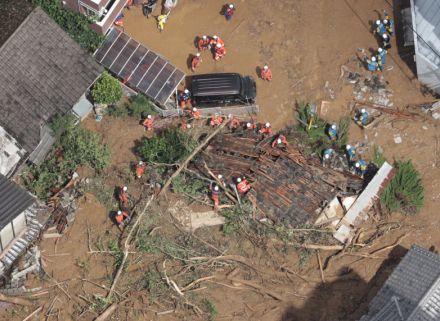 松山での土砂崩れ　文化財の災害対策、難しさ浮き彫りに