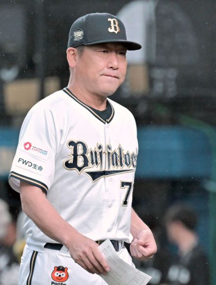 【オリックス】０―１惜敗で借金生活へ…中嶋聡監督「ミスもすべて、こっちが悪いんですから」ロッテには２勝８敗１分け