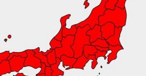 日本地図で「これまで“気温37度以上”を観測した都道府県」を赤く塗ったら……　唯一の“意外な空白県”に「マジかよ」「転勤したい」