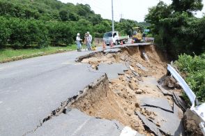 広島県尾道市の断水が復旧　県道崩落の影響700世帯