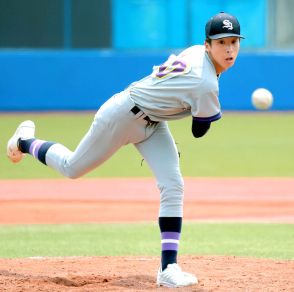 【高校野球】聖和学園先発の斎藤佑樹が６回無失点の好投…東北学院を１―０で破る