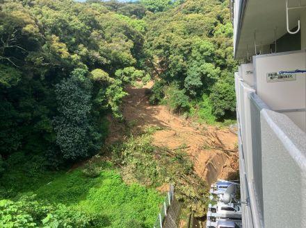 松山市の土砂崩れ 行方不明の3人見つかりうち2人死亡確認 残る1人は救出が難航している模様