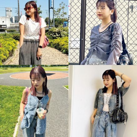 【アパレルスタッフのリアル夏服】＋1でコーデを格上げ♡型にハマらないレイヤード術