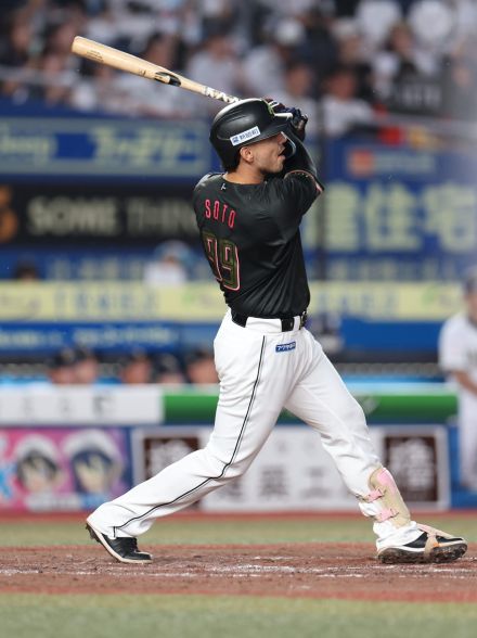 ソト、7年連続2桁本塁打　プロ野球・ロッテ