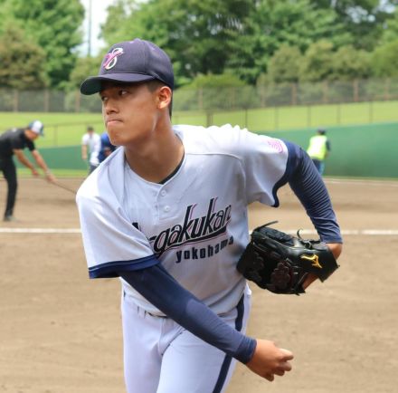 プロ注目の横浜創学館・鈴木圭晋５イニング無安打投球で勝利貢献「夏は恩返しの舞台に」／神奈川