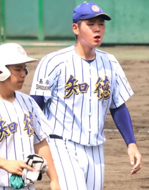 【高校野球】静岡・知徳の１９８センチ最速１５２キロ右腕に日米７球団スカウト　緊急降板も「状態は良くなっている」