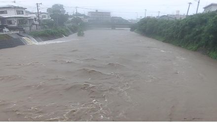 五島「福江川」が避難判断水位