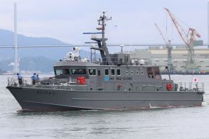 赤外線監視カメラとレーダー連動　長崎県の漁業取締船　かいりゅう竣工