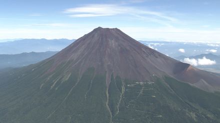 3連休初日に富士山・静岡側だけで救助要請4件　鈴木知事が12日に無理な登山は止めるよう呼びかける中