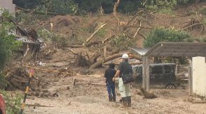 松山市の土砂崩れ３日目　土砂の撤去続く【愛媛】