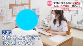 “予測できない不安”若い女性でも“尿もれ”の悩み……改善したい！予防のトレーニングとは？『every.気になる！』