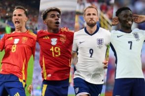 EURO決勝スペイン対イングランドのスタメン発表！　史上最多4度目の栄冠か、悲願の初優勝か