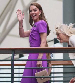 英キャサリン皇太子妃　シャーロット王女とウィンブルドン決勝を観戦　約1カ月ぶりに公の場に 「来れて嬉しいです」