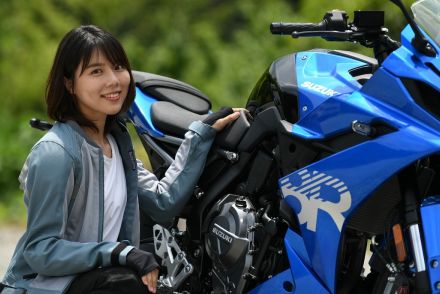 スズキのイメージにピッタリ！ 嬉しいポイント盛り沢山の『GSX-8R』に試乗します～小野木里奈の○○○○○日和～