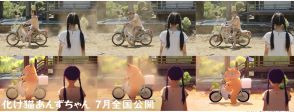 【化け猫あんずちゃん】実写とアニメの比較動画を公開！