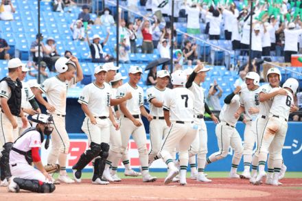 ノーシード・二松学舎大附が2戦連続で延長戦を制す【2024夏の甲子園】