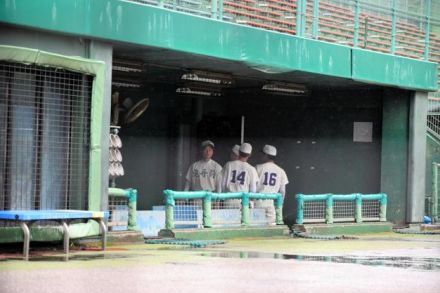 高知大会、15日の4試合が雨で中止　20日に順延　