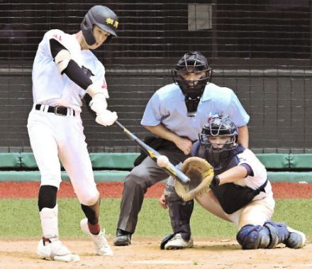 相馬２回一挙６点　原町打線２安打止まり　夏の高校野球福島大会