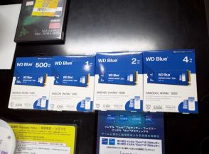 4TBだけQLCなM.2 SSD「WD Blue SN5000シリーズ」登場
