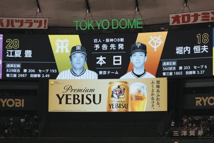 【巨人阪神OB戦】両監督がトークバトル、巨人・中畑清「甲子園球場に入った瞬間『帰れ』コール」阪神・川藤幸三「後楽園のライトスタンドから一升瓶が飛んできた」秘話明かす