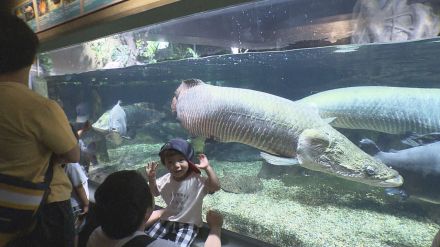 梅雨明け前の『海の日』東海3県は海水浴場など賑わう 午後から雨模様も“アクア・トトぎふ”には多くの人