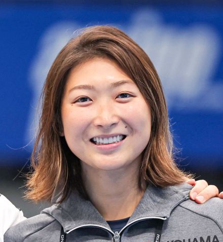 池江璃花子、パリ五輪に向けて笑顔「ちょっと希望が見えた。今後の自分にすごい期待できるなって気持ちに」