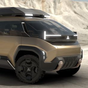 北米三菱が新型SUVのシルエットを公開!!　ひょっとして次期パジェロではと推測を立ててみたら